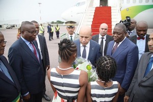 Arrivée du Président de la République à Brazzaville pour participer à un sommet sur la Libye