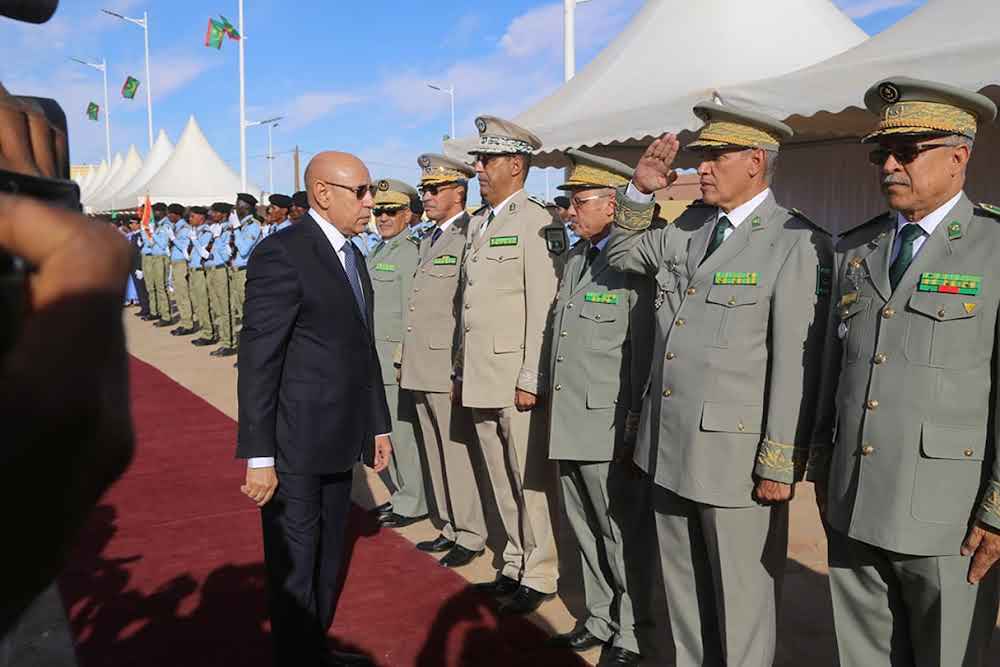 Le président Ghazouani procède à des nominations à la tête de la police, de l’armée de l’air et de la Marine