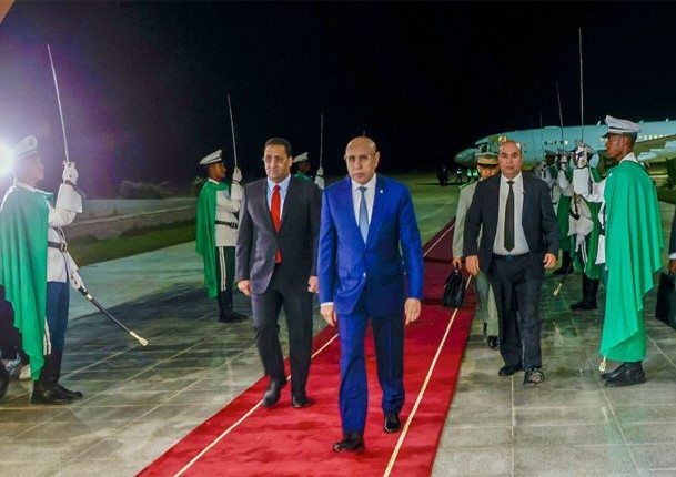 Retour du Président de la République à Nouakchott en provenance de New York