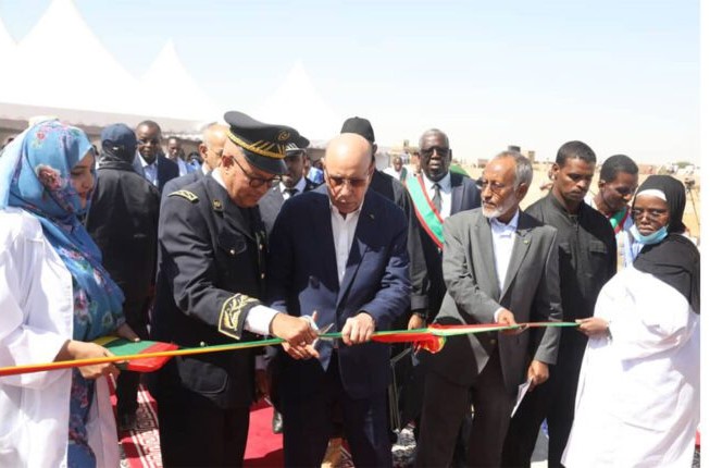 Le Président de la République inaugure le Centre hospitalier Sélibaby