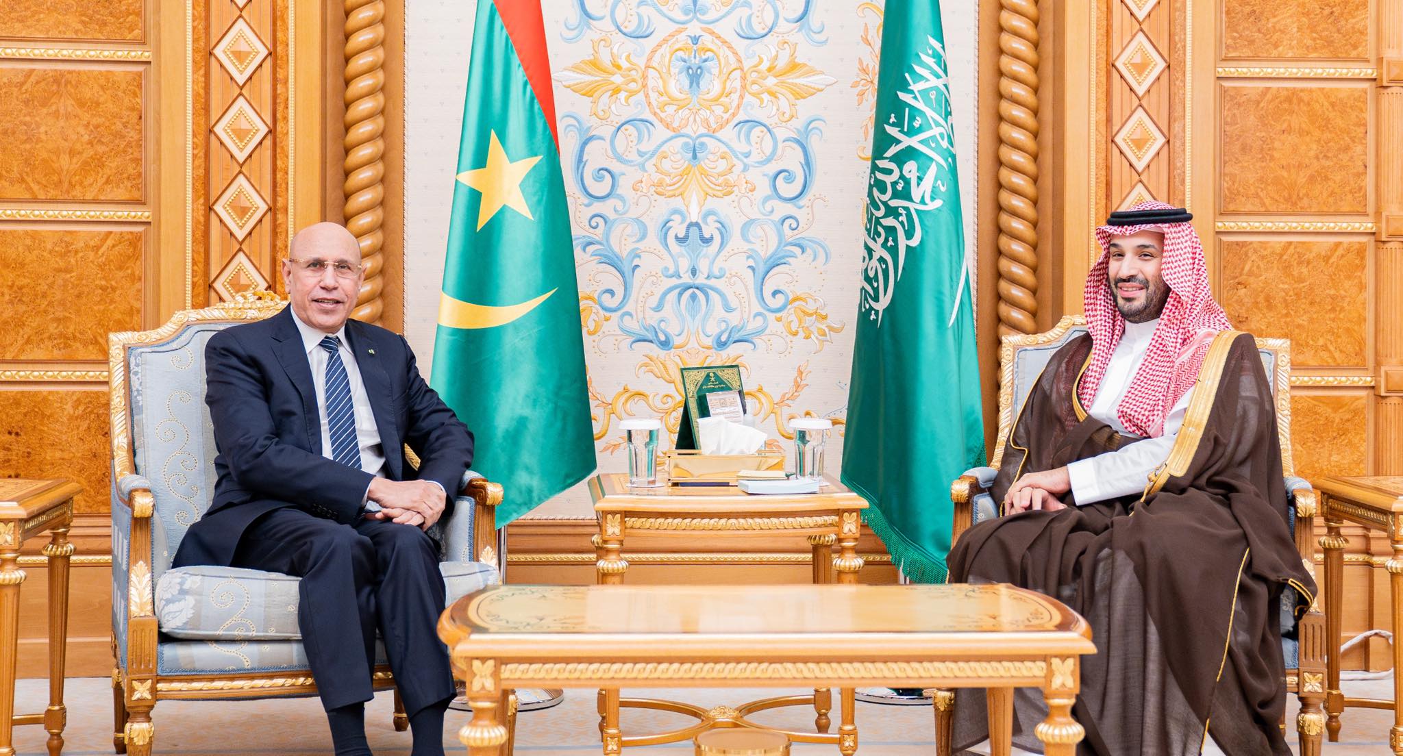 Le Président de la République rencontre le Prince héritier du Royaume d’Arabie Saoudite