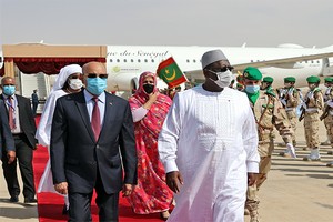 Lancement des travaux de construction du pont de Rosso entre le Sénégal et la Mauritanie