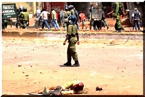 Conakry: six morts, dont 5 civils et un policier.  