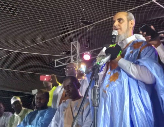 Présidentielle 2024 : le candidat Hamadi Sidi Mokhtar préside un rassemblement de campagne à Kaédi