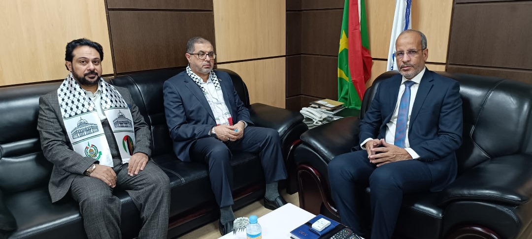 Une délégation du Hamas rencontre les chefs de plusieurs partis politiques mauritaniens