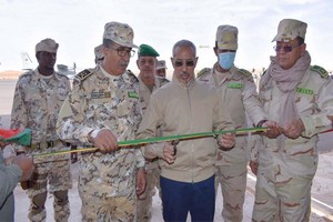 Le ministre de la Défense inaugure de nouvelles infrastructures dans la base militaire de Lemreya