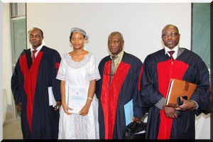 Une jeune mauritanienne soutient une thèse de doctorat a Yaoundé