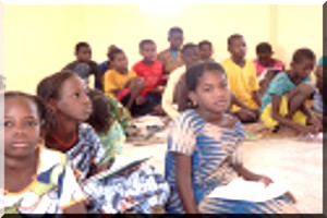 École de Houdalaye : symbole du retour à la vie « normale ». 