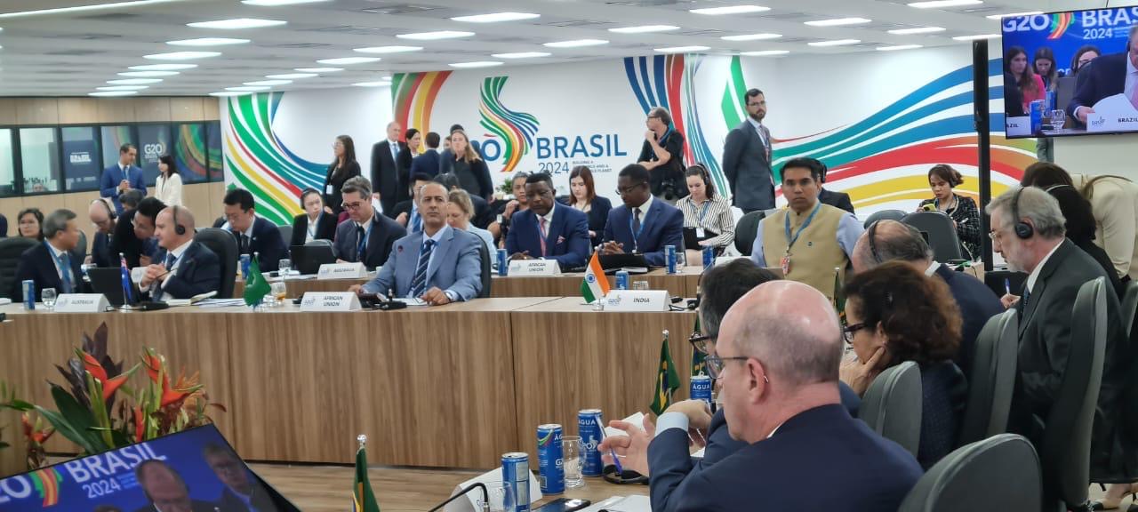 Tah Ahmed Meouloud représente la Mauritanie aux réunions ministérielles et techniques du G20 