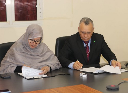 Signature du mémorandum avec l’Observatoire des Droits de la Femme et des Filles au siège de la CNDH