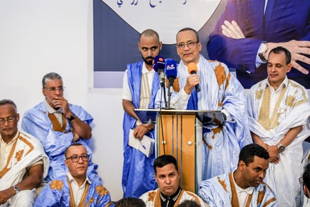 L'ancien ministre Ismail Ould Cheikh Ahmed organise une manifestation politique en soutien au candidat Ghazouani