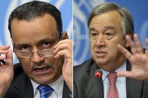 Le ministre des affaires étrangères rencontre le secrétaire général de l'ONU
