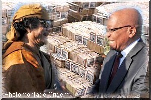 Tripoli veut récupérer plus d'un milliard de dollars caché par Khadafi en Afrique du Sud 