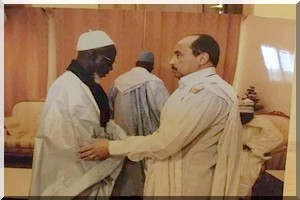 Le khalif général des mourides présente ses condoléances au Président de la république