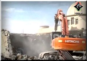 Des mausolées musulmans détruits par des islamistes radicaux en Libye 