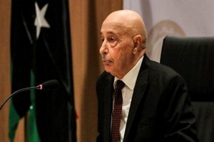 Au Caire, le chef du Parlement libyen demande le soutien des pays arabes