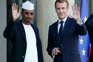 France: les président du Tchad, du Burkina Faso, du Niger et du Gabon reçus par Emmanuel Macron
