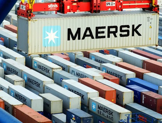 Maersk augmente les frais de saison de pointe pour les conteneurs vers l’Afrique de l’Ouest