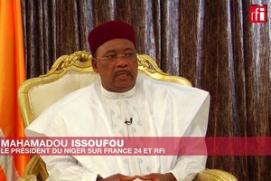 Vidéo. Mahamadou Issoufou, président du Niger: «Nous avons besoin de plus de Barkhane»