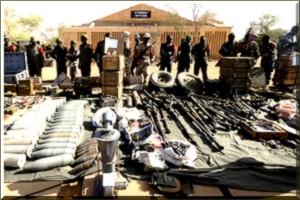 Des armes confiées à l'armée malienne