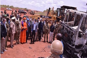 Mali : le gouvernement sur le chantier où deux mauritaniens et trois chinois ont été enlevés