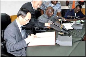 Accord militaire entre la Chine et le Mali. 