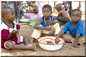 50000 enfants menacés par la faim au Mali 