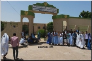 Nouakchott : des élèves et étudiants en sit-in de protestation