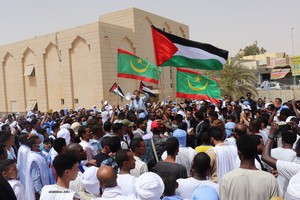Une manifestation contre Israël et en soutien à la Palestine organisée à Nouakchott ce vendredi 