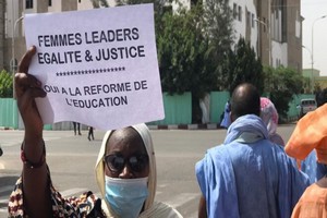 Manifestation contre la cherté de la vie : Les Femmes Leaders pour la Justice et l’Egalité à nouveau devant la Présidence