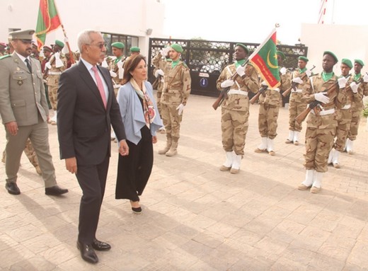 Margarita Robles promet à la Mauritanie un soutien holistique pour la préserver de l’insécurité au Sahel et accélérer son développement 