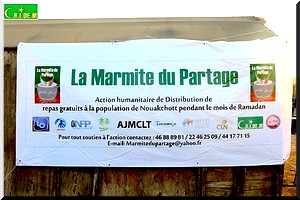 Marmite du partage organise une soirée humanitaire à Nouakchott