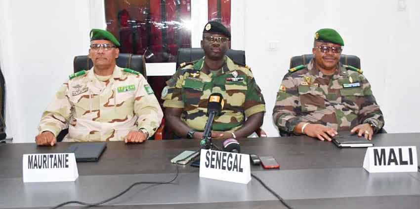 Coopération sécuritaire transfrontalière : le Mali, le Sénégal et la Mauritanie s’accordent sur une feuille de route pour 2024