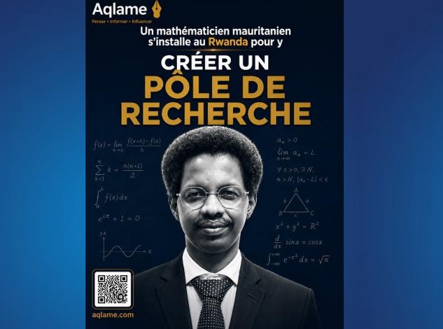 Un mathématicien mauritanien s’installe au Rwanda pour y créer un pôle de recherche