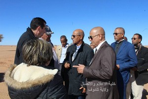 Supervision mauritano- algéro-sahraouie du point de passage Tindouf-Zouerate 