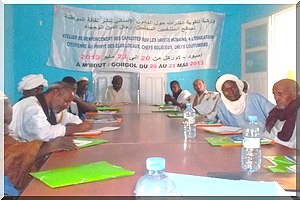Les élus de la Moughataa de M’bout à l’école des droits de l’homme et de l’éducation citoyenne