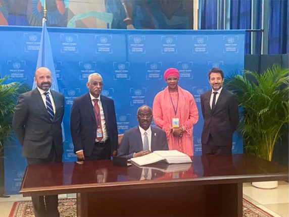 La Mauritanie signe l’accord des Nations Unies sur la conservation de la diversité biologique marine