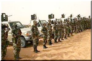 Une source particulière de Tawary dément le départ des unités de l'armée mauritanienne vers le nord Mali