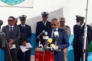 La Mauritanie inaugure une base navale à Nouadhibou dans le nord du pays