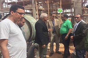 Le ministre de l'hydraulique s’enquiert des chantiers de construction du projet Dhar