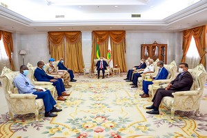 Mauritanie-Mali-MINUSMA : le Président de la République reçoit le chef de la MINUSMA El Ghassem Wane