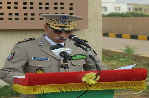 Remerciement et reconnaissance à M. le DGSN, le Général de Division Mesgharou Ould Sidi