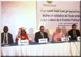 Validation de la stratégie de la modernisation de la fonction publique