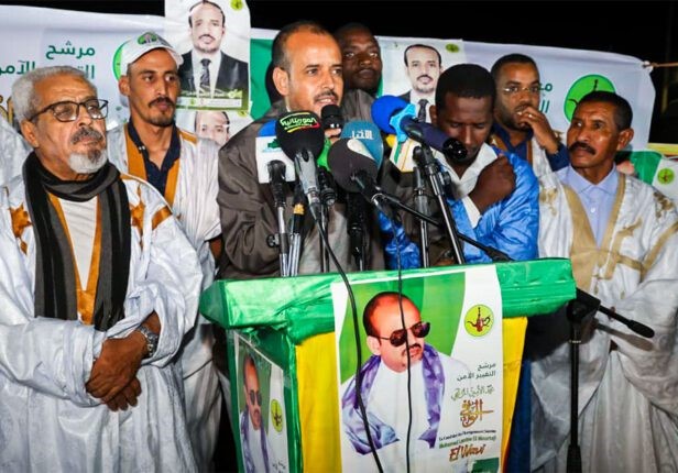 Présidentielle 2024 : Le candidat Mohamed Lemine El Mourtaji El Wafi tient un meeting de campagne à Nouakchott Nord