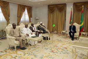 Le Président de la République reçoit le Khalifat Cheikh Brahim Niass de la confrérie 