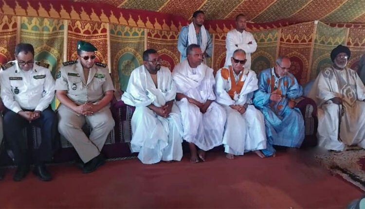 Présentation des condoléances du Président de la République à la famille de Cheikh Saadbouh à Nimjatt