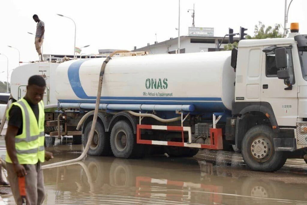 Opération de l’ONAS pour l’évacuation des eaux de pluies à Nouakchott 