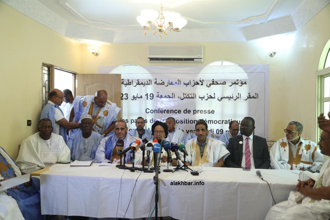 Mauritanie/Elections : L’opposition organise, jeudi, prochain un meeting de protestation 