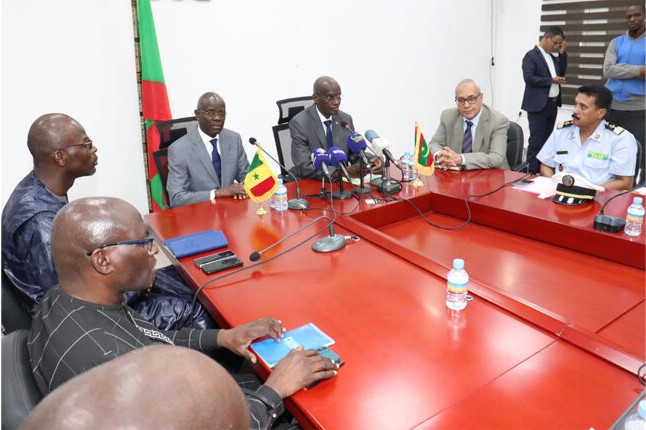 Le ministre des Pêches reçoit son homologue sénégalais