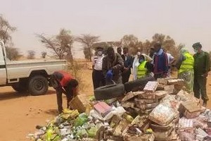 Mauritanie : Incinération de deux tonnes de denrées périmées